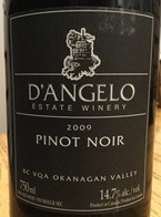 D'Angelo Pinot Noir 2009